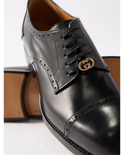 gucci paige derby shoes|Gucci Derby Shoes for Men .